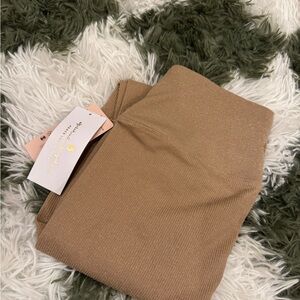 Spiritual gangster High-Waisted Leggings sparkly brown color size M